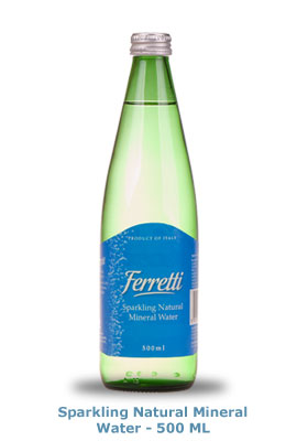 Sparkling Natural Mineral Water 500 ML
